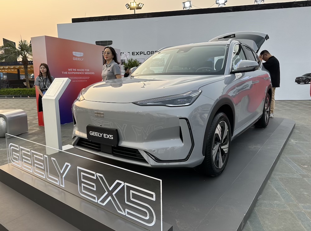 Geely EX5 đã được giới thiệu tại Việt Nam.
