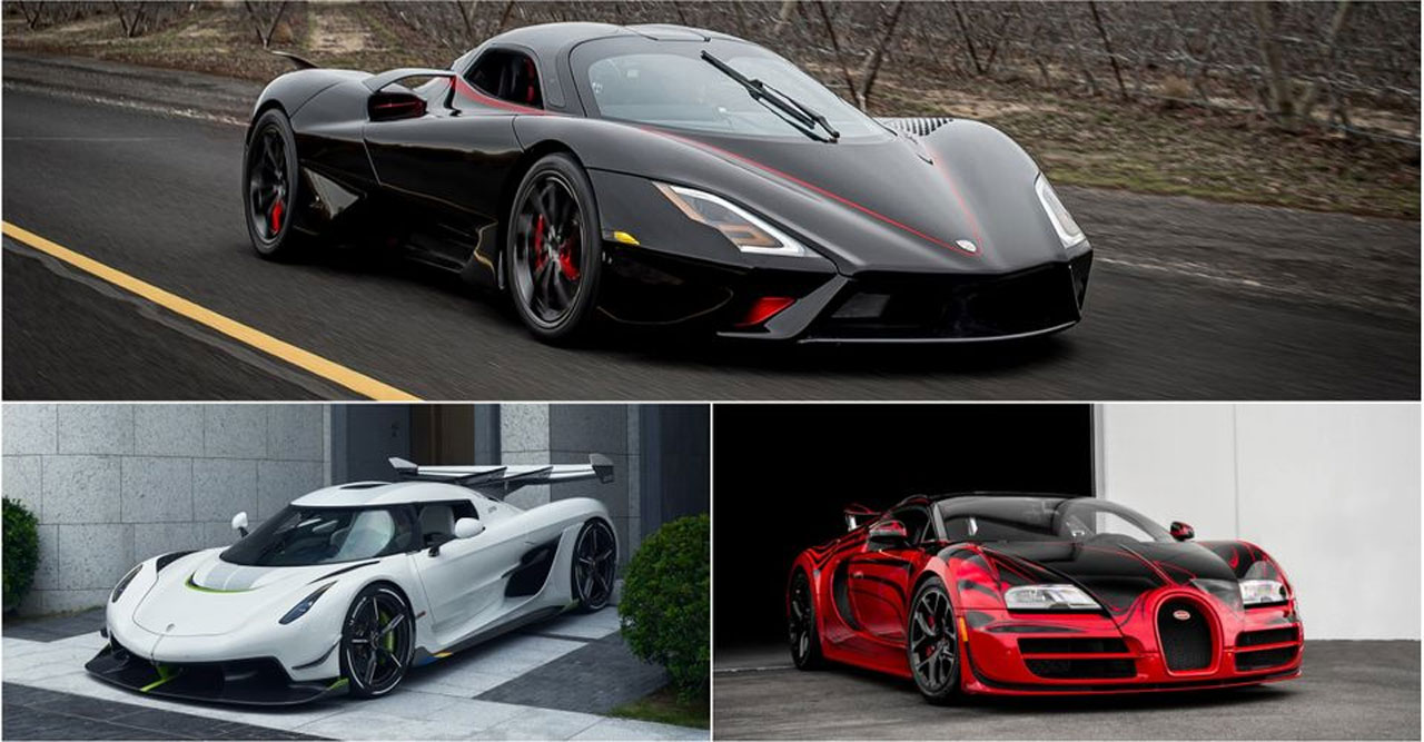15 siêu xe có vận tốc trên 400 km/giờ - Ảnh 1