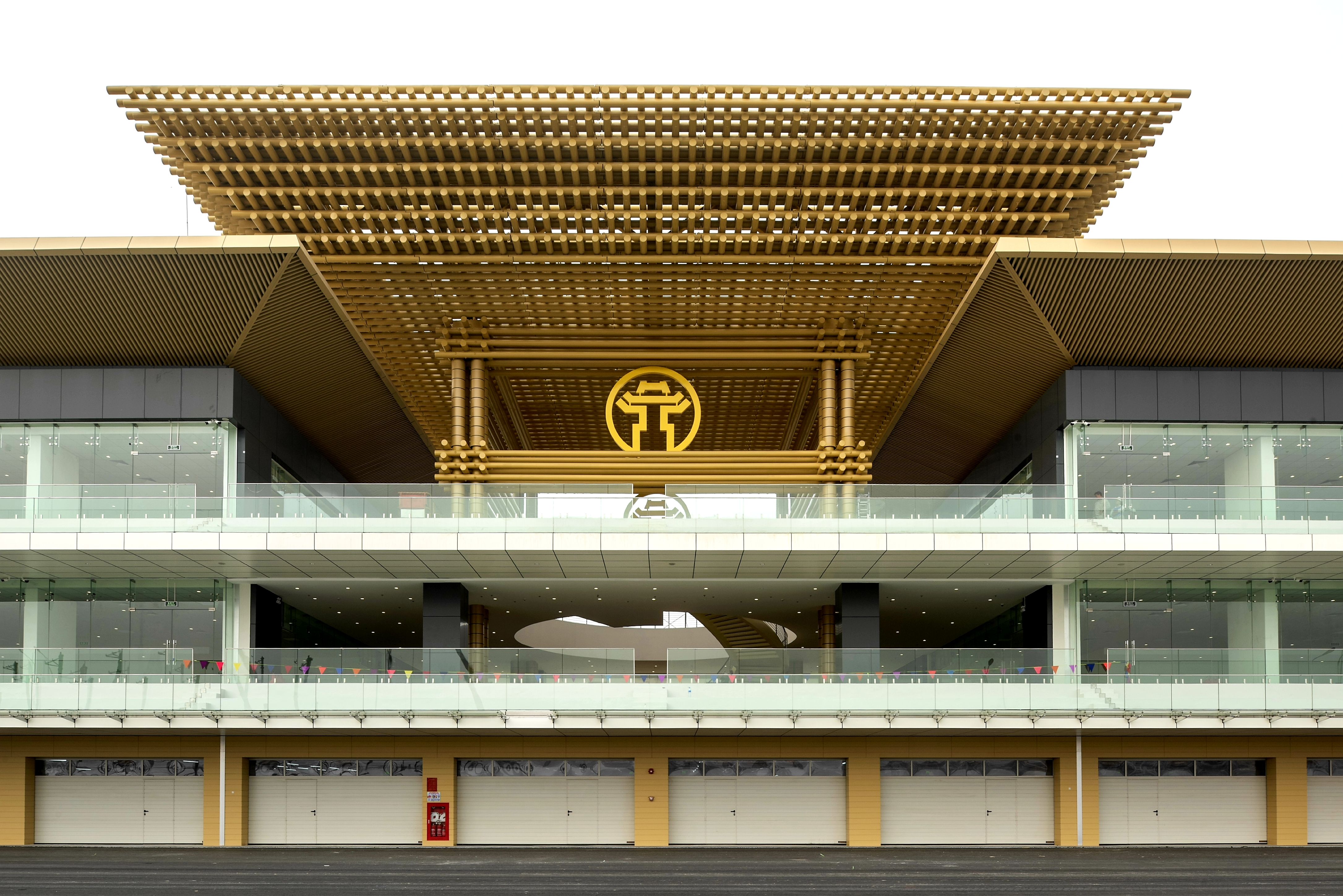 Nhà điều hành pit của F1 Hà Nội. Ảnh: Crash.net