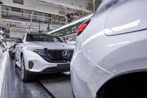 Xe sang Đức thất thế trước xe hơi điện tại Trung Quốc