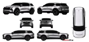 Lộ thiết kế SUV VinFast lạ tại Việt Nam: Kích thước lớn, hầm hố hơn Lux SA2.0