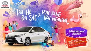 Vios mất ngôi “vua doanh số”, Toyota tích cực kích cầu 