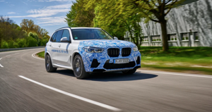 BMW i Hydrogen Next chạy pin hydro lộ diện trên đường