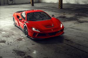 Siêu phẩm Ferrari F8 N-Largo của Novitec: Bộ kit thân rộng mới, động cơ V8 tăng áp kép 3.9L, công suất suất 818 mã lực