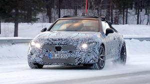 Lộ ảnh Mercedes-AMG CLE63 Cabriolet hiệu suất cao sắp ra mắt