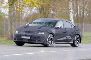 Lộ hình ảnh thử nghiệm Hyundai Ioniq 6 2023