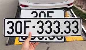 Nhiều ô tô, xe máy “lên đời” nhờ biển số đẹp