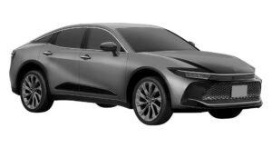 Lộ hình ảnh bằng sáng chế “huyền thoại” Toyota Crown 2023 sắp ra mắt