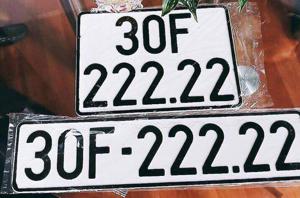 Không được chuyển nhượng, cho tặng, thừa kế biển số xe trúng đấu giá