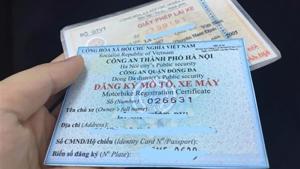 Từ 01/10, Hà Nội có thêm 230 xã, thị trấn được phép cấp đăng ký xe