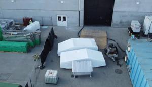 Lộ ảnh body Tesla Cybertruck mới tại Gigafactory Texas