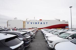 Thủ tướng Phạm Minh Chính dự lễ xuất khẩu lô xe điện “make in Việt Nam” đầu tiên ra thị trường quốc tế