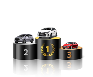 Top 10 xe bán chạy nhất tháng 12/2023: Sự trở lại của Vios 