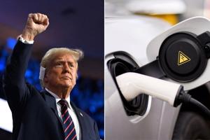 Cựu Tổng thống Trump bất ngờ “thân thiện” hơn với xe điện