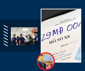 Các địa điểm đăng ký xe cần biết tại Hà Nội từ ngày 1/7/2025