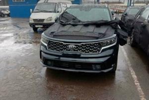 Kia Sorento 2021 bị rò rỉ hình ảnh thực tế
