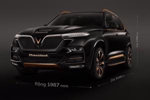 Vinfast President lộ loạt ảnh màu sơn "cực độc" 