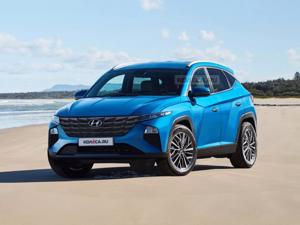 Hết Hyundai Kona lại đến Tucson 2021 rò rỉ thiết kế mới