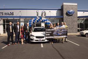Subaru đã cán mốc 10 triệu xe bán ra tại Mỹ