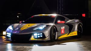 Chevrolet Corvette C8.R lộ động cơ 5.5L