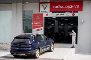 VinFast khai trương thêm 14 xưởng dịch vụ mới 