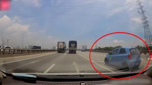 Xe vượt ở làn khẩn cấp rồi tai nạn, đối mặt án phạt