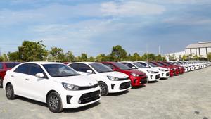 THACO đã xuất khẩu bao nhiêu ô tô trong năm 2020?