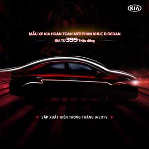 Kia Soluto lộ giá 399 triệu đồng, ra mắt 14/9