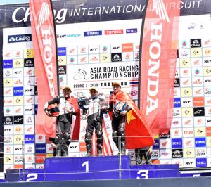 Cao Việt Nam vô địch giải đua Thailand Talent Cup 2019