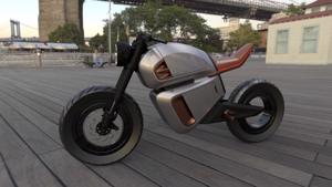 Mẫu xe máy điện hybrid “dị thường”