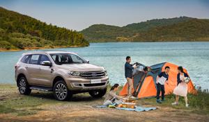 Cách đơn giản để biến Ford Everest thành xe cắm trại