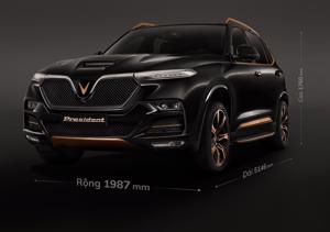 VinFast President “to, dài” thế nào so với BMW X7 hay Lexus LX570?