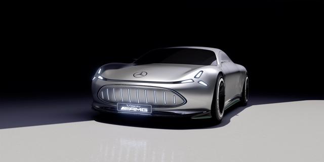 Mercedes Vision AMG Concept – Đối thủ của Porsche Taycan Electric Sedan sắp ra mắt năm 2025 - Ảnh 3