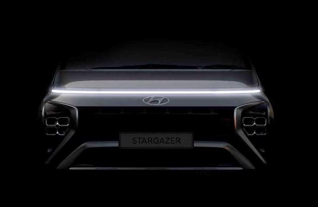 H&igrave;nh ảnh thiết kế mặt trước của&nbsp;Hyundai Stargazer.