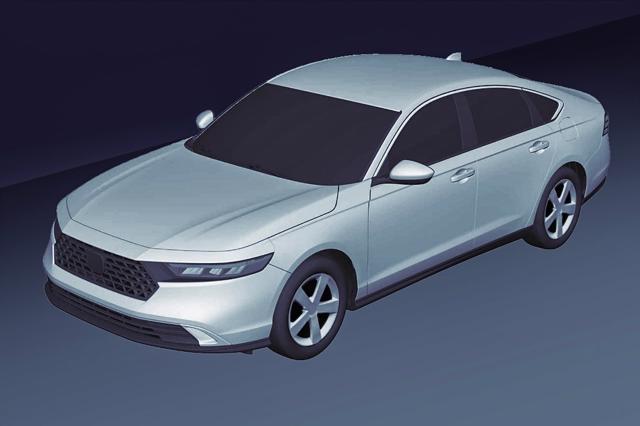 Honda Accord mới lộ ảnh thiết kế đăng ký sở hữu công nghiệp - Ảnh 1