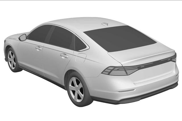 Honda Accord mới lộ ảnh thiết kế đăng ký sở hữu công nghiệp - Ảnh 2