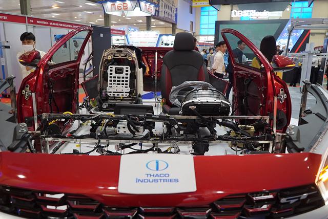 Ngoài sản xuất, lắp ráp ôtô, Tập đoàn Thaco còn là đối tác quan trọng của nhiều doanh nghiệp trong và ngoài nước, chuyên cung cấp các sản phẩm linh kiện, thiết bị ôtô, gia công tạo phôi, gia công cơ khí…
