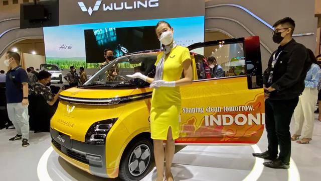 SAIC-GM-Wuling Air EV đ&atilde; được sử dụng l&agrave;m phương tiện ch&iacute;nh thức trong hội nghị thượng đỉnh G20 tại Bali v&agrave;o th&aacute;ng 11.