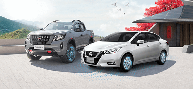 Hai mẫu xe chủ lực Nissan Navara v&agrave; Nissan Almera nhận được khuyến mại lớn ng&agrave;y đầu năm 2023.