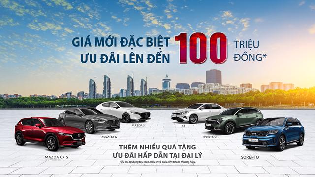 THACO AUTO công bố giá bán mới và tăng ưu đãi cho các dòng xe Kia và Mazda - Ảnh 1