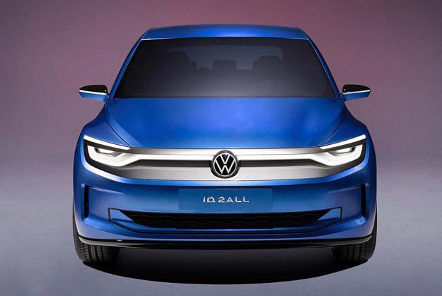 Volkswagen ID. 2ALL, dự kiến ra mắt v&agrave;o năm 2026, sẽ c&oacute; mức gi&aacute; cơ bản khoảng 26.000 USD.