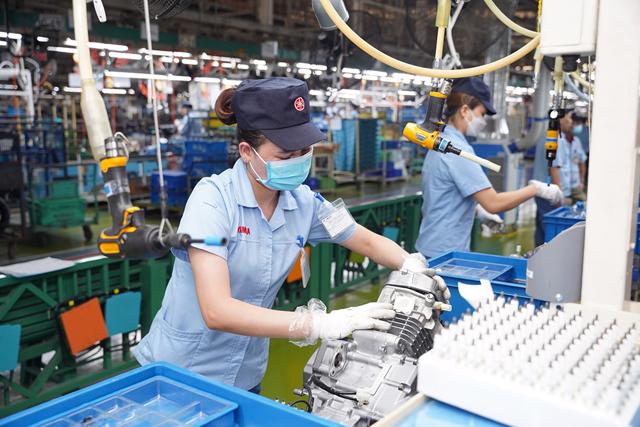 Nhiều nhà sản xuất chuyển dịch nhà máy sang Việt Nam. Ảnh: Yamaha Motor Việt Nam