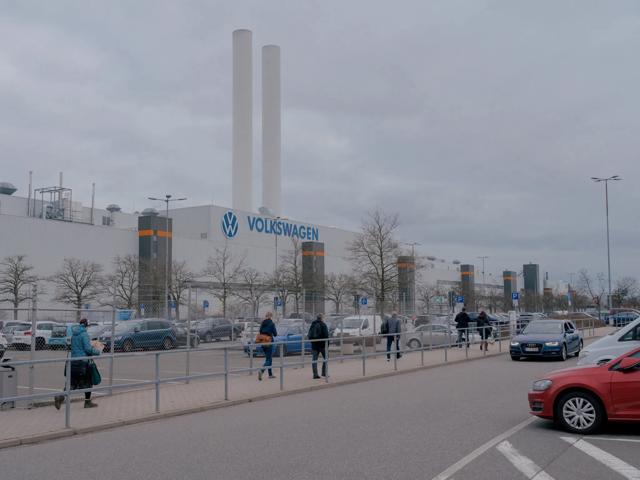 Hơn 10.000 người l&agrave;m việc cho Volkswagen ở Zwickau.