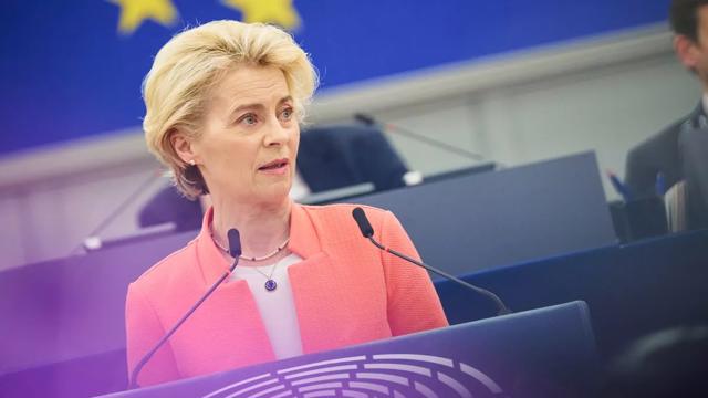 B&agrave;&nbsp;Ursula von der Leyen, Chủ tịch Uỷ ban EU.