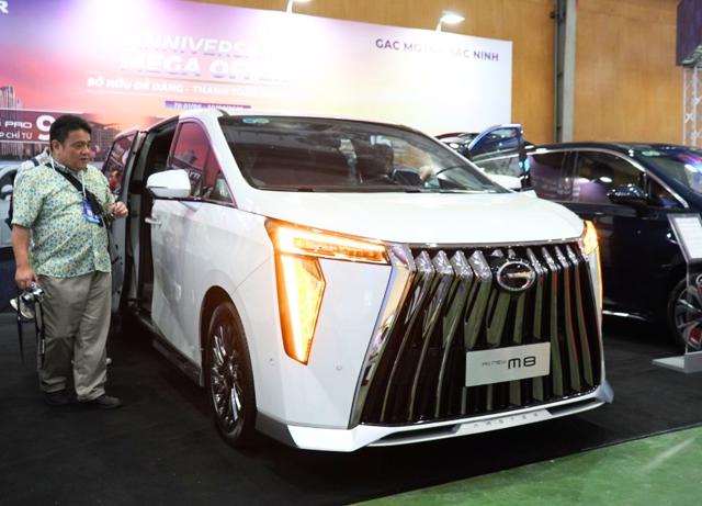 Nhiều thương hiệu lần đầu tham dự Vietnam AutoExpo 2025 với mong muốn tìm kiếm đối tác và nhà cung cấp nội địa. Ảnh: Lê Vũ
