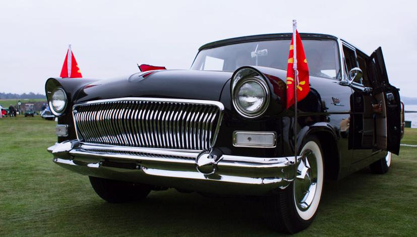 Một chiếc xe Hồng Kỳ do Trung Quốc sản xuất.