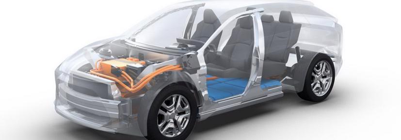 Subaru sẽ hợp tác cùng Toyota, ra mắt một mẫu SUV thuần điện hoàn toàn mới trước 2025. Ảnh: Carscoops.