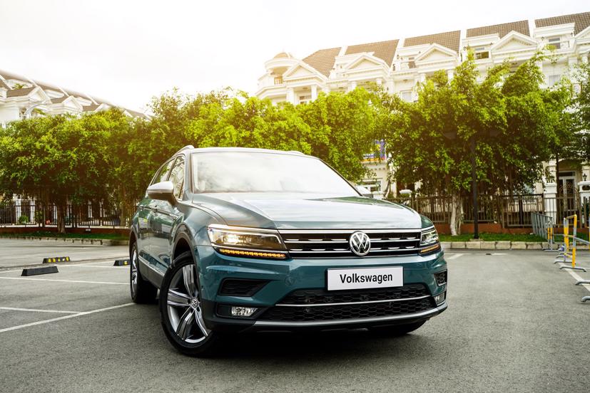 Volkswagen Tiguan Allspace Luxury không có thay đổi ở thiết kế.