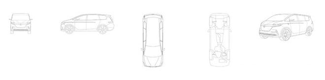 Bản vẽ mẫu MPV 5+2 của VinFast sẽ cạnh tranh với Kia Rondo, Mitsubishi Xpander, Suzuki XL7.