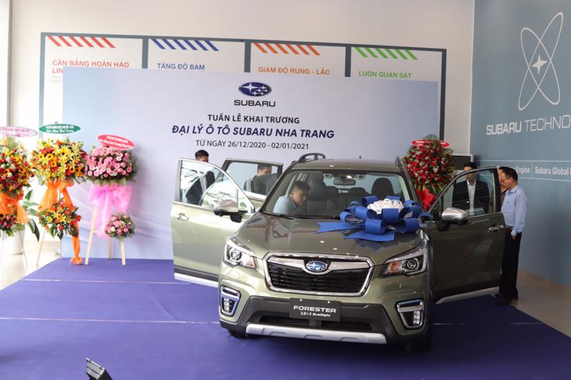 Đại lý Subaru Nha Trang là đại lý ủy quyền Subaru thứ 9 được khai trương trong năm 2020 và là đại lý ủy quyền thứ 19 của Subaru tại Việt Nam.